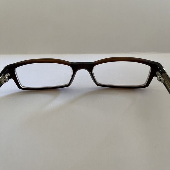 O & X Eyeglasses New York OP-89U Japan Designer Frames Only Brown 52-17-140 - Picture 6 of 6